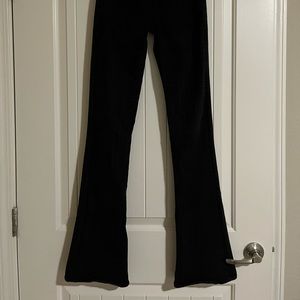 American Eagle kick flare black jeans
